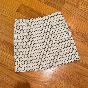 J. Crew polka dot skirt
